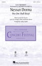 Nessun Dorma (No One Shall Sleep) SATB choral sheet music cover